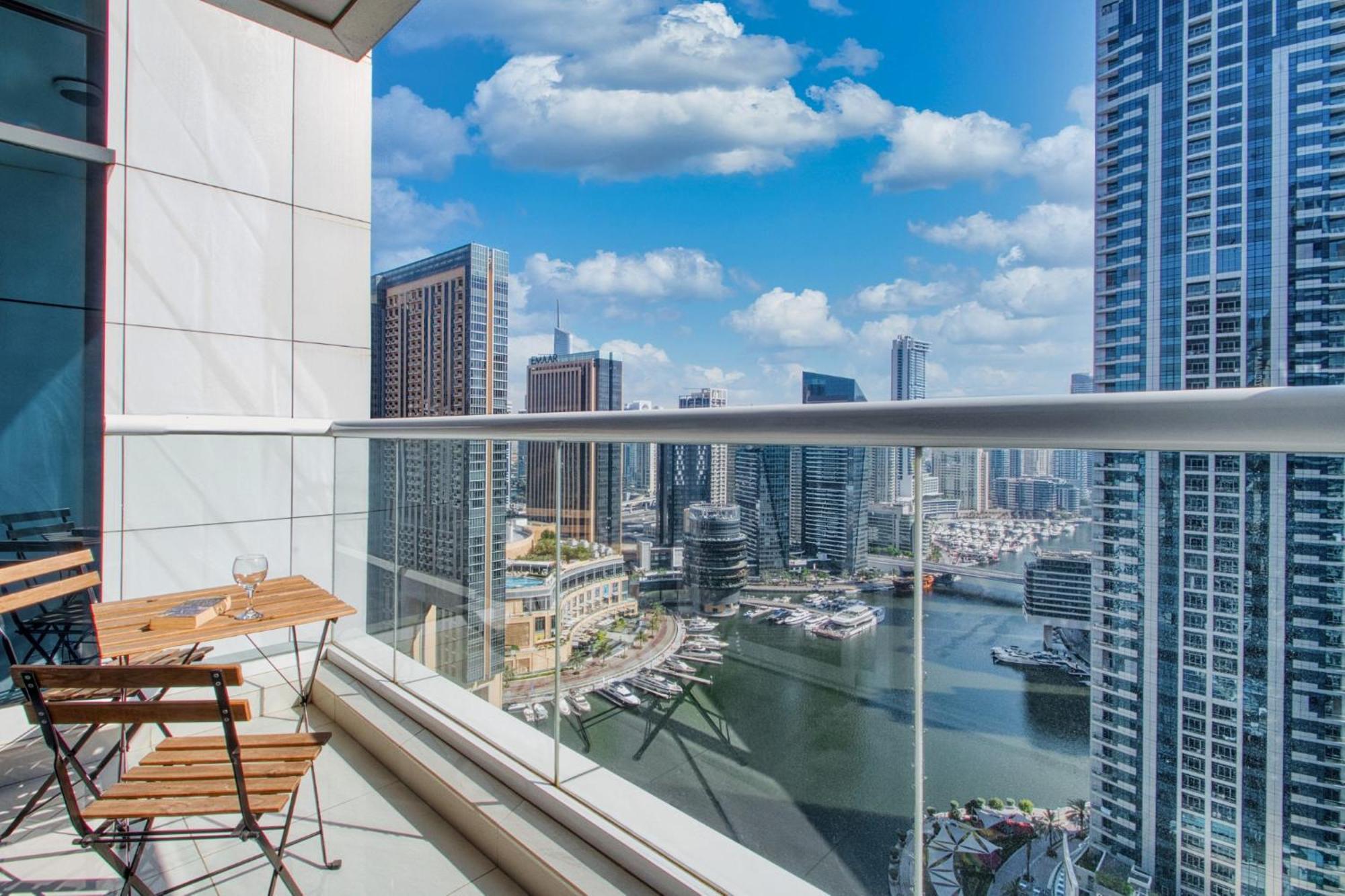 Iconic 2Br With Marina Views Lägenhet Dubai Exteriör bild